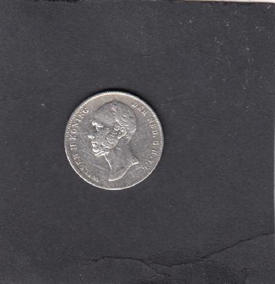 Beschrijving: 1/2 Gulden WILLEM II 